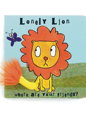 Jellycat Jellycat - Lonely Lion Book