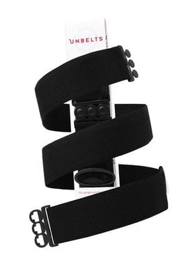 Unbelts UNBELT -  Jet Black w/Black Buckle