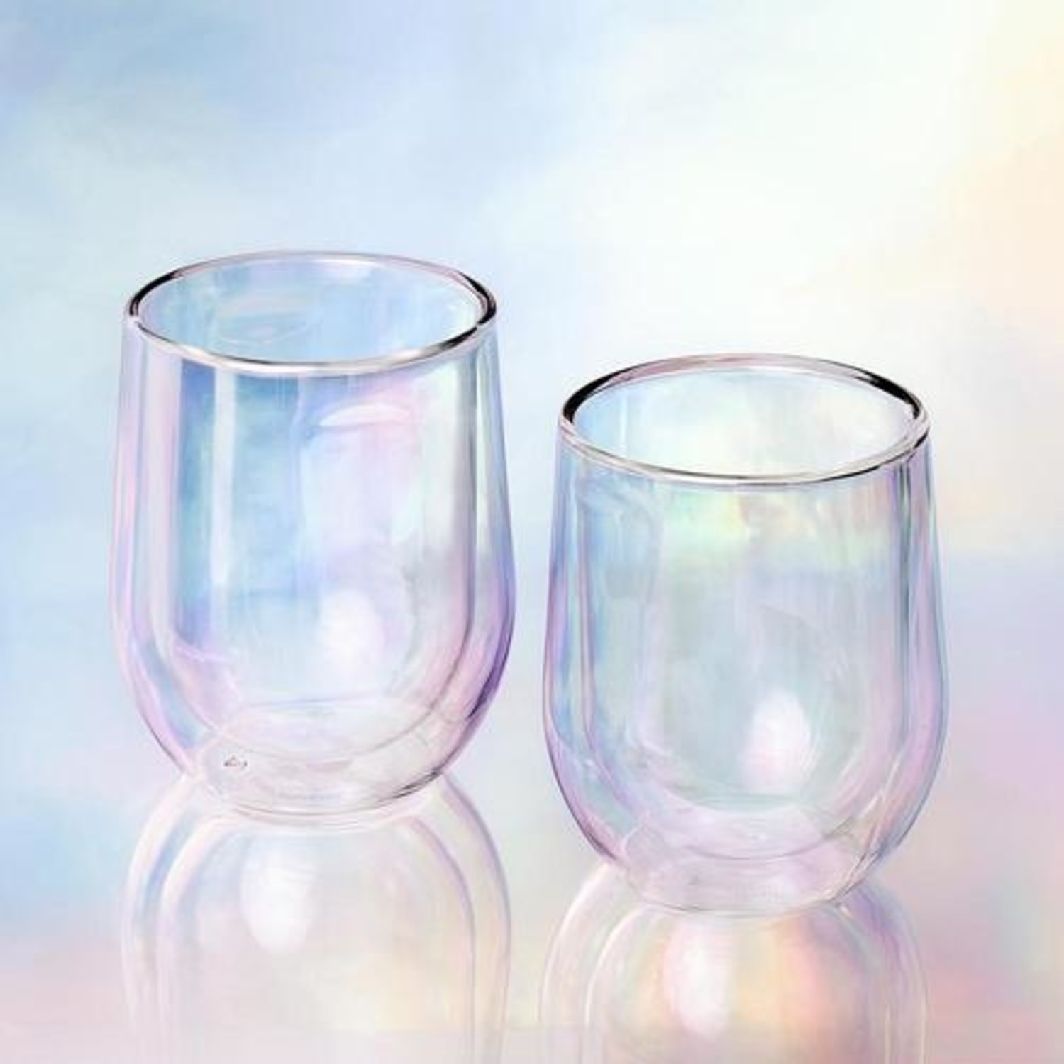 Corkcicle Prism Stemless Glass Set