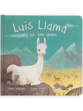 Jellycat Jellycat - Luis Llama Book