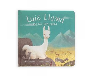 Jellycat Luis Llama Book Quintessential