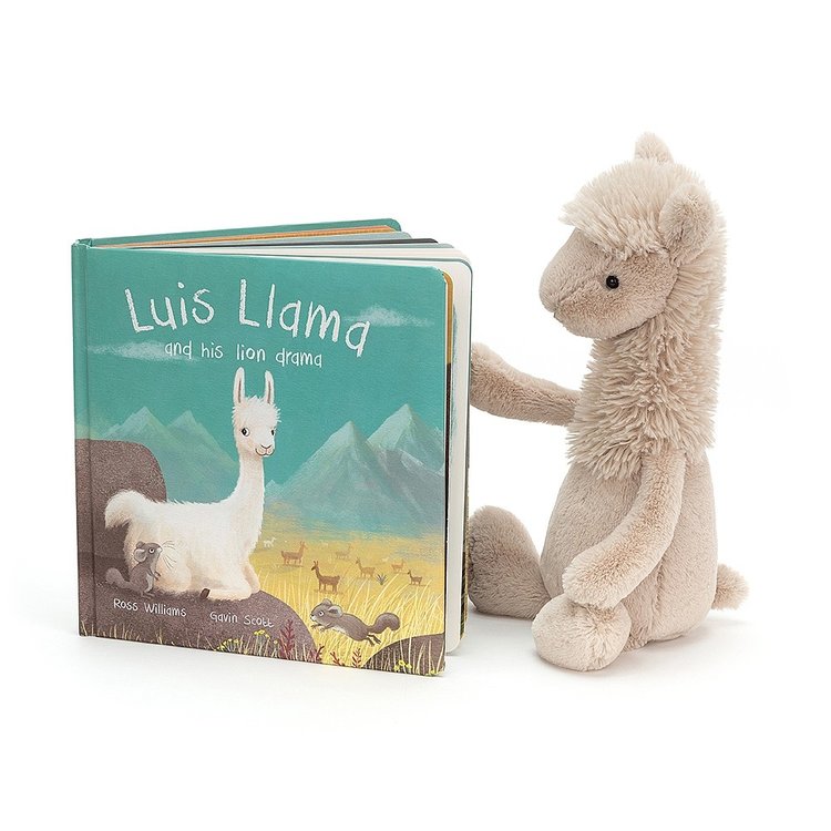 Jellycat Jellycat - Luis Llama Book
