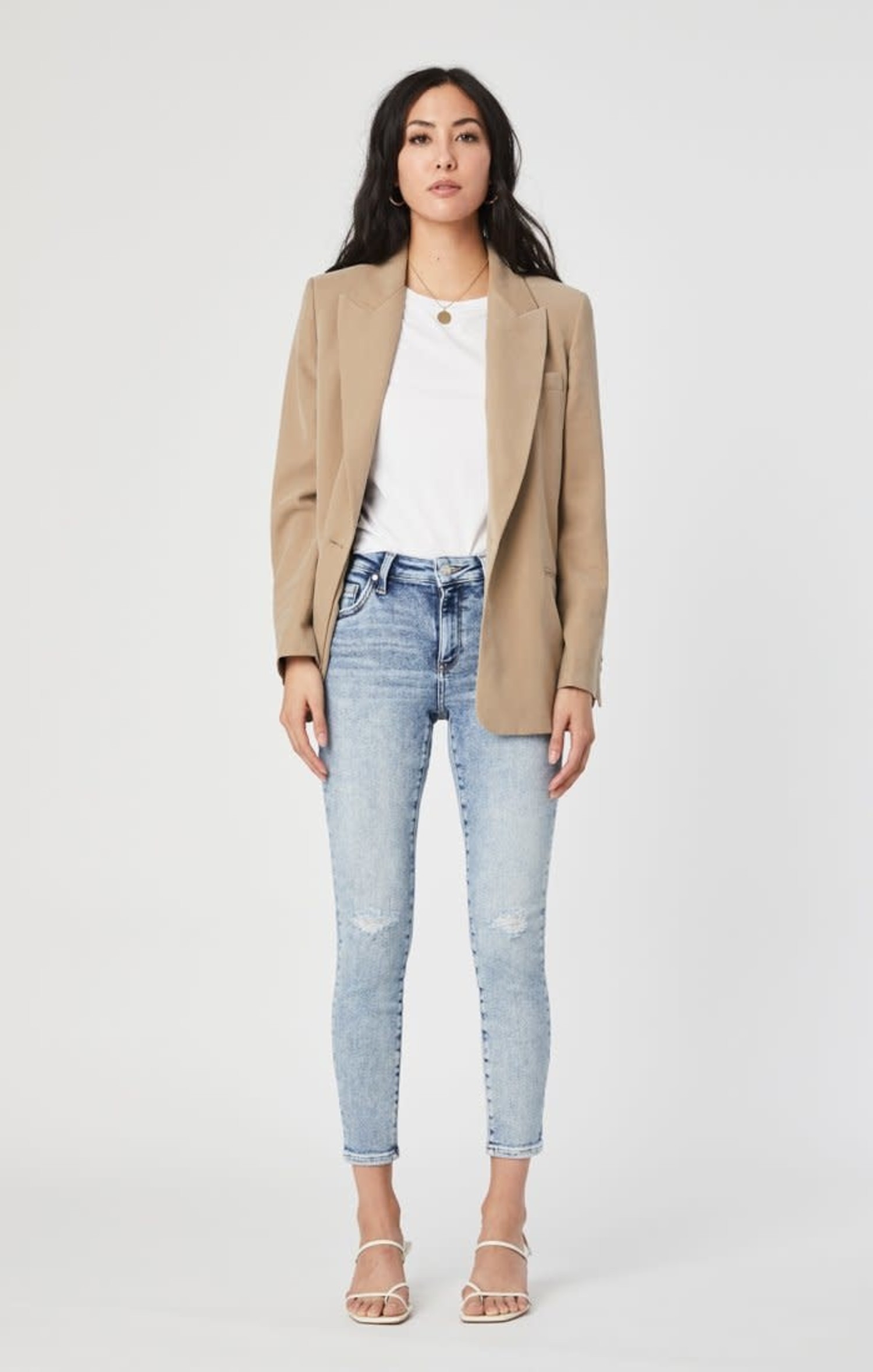 Mavi - Tess Skinny in Foggy LA Vintage 
