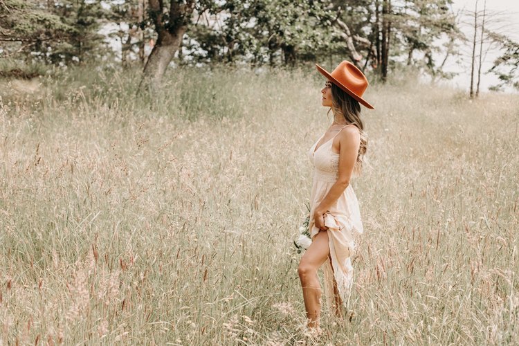 West Von WEST VON - "Georgia" Western Rancher in Cognac S/M