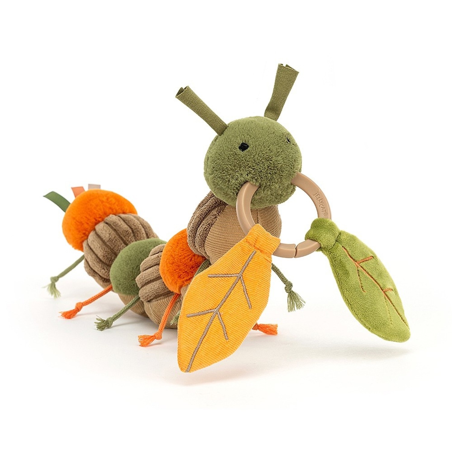  Christopher Caterpillar 入手困難　緑虫 Jellycat - Christopher Caterpillar Activity Toy - Quintessential