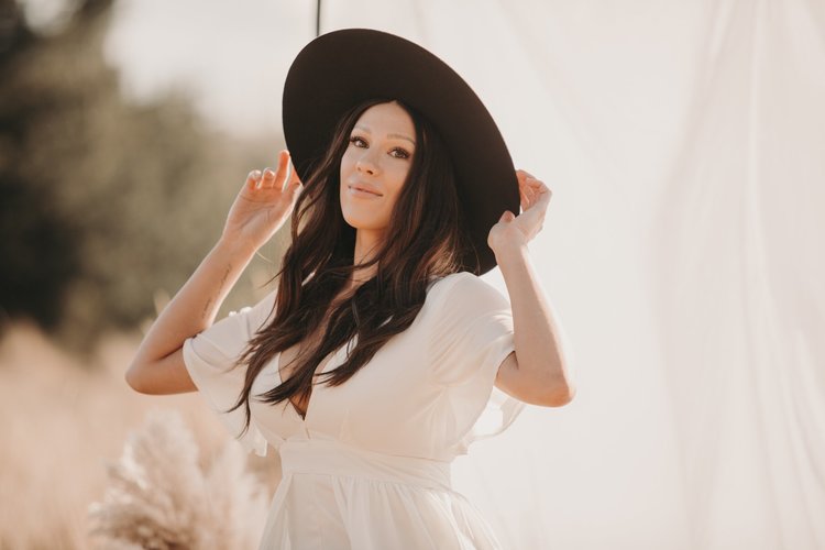 West Von WEST VON - "Stevie" Wide Brim Boater