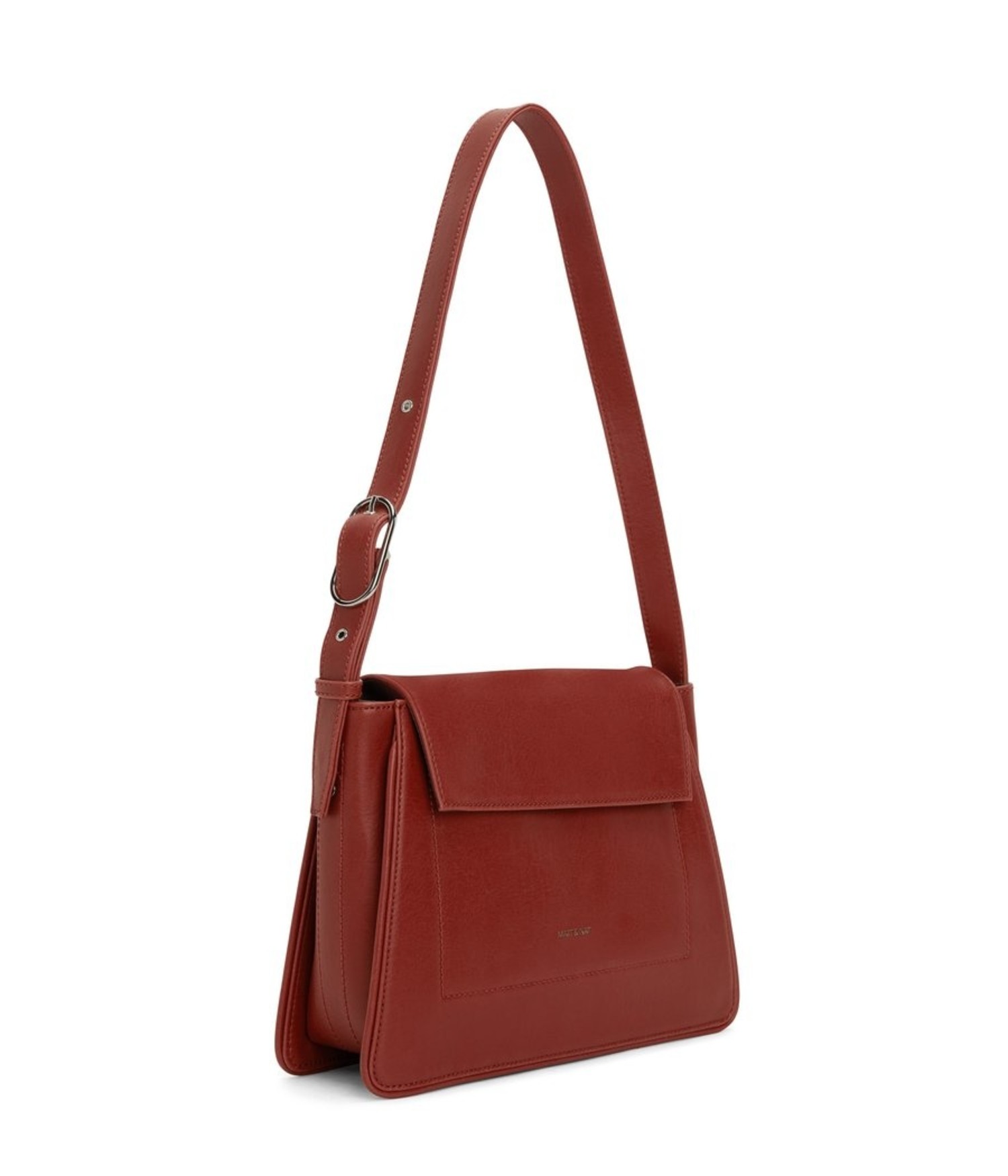Leia Leather Crossbody, Vintage Red