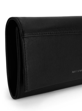 Matt & Nat Matt & Nat - LETTE Black Vintage Wallet