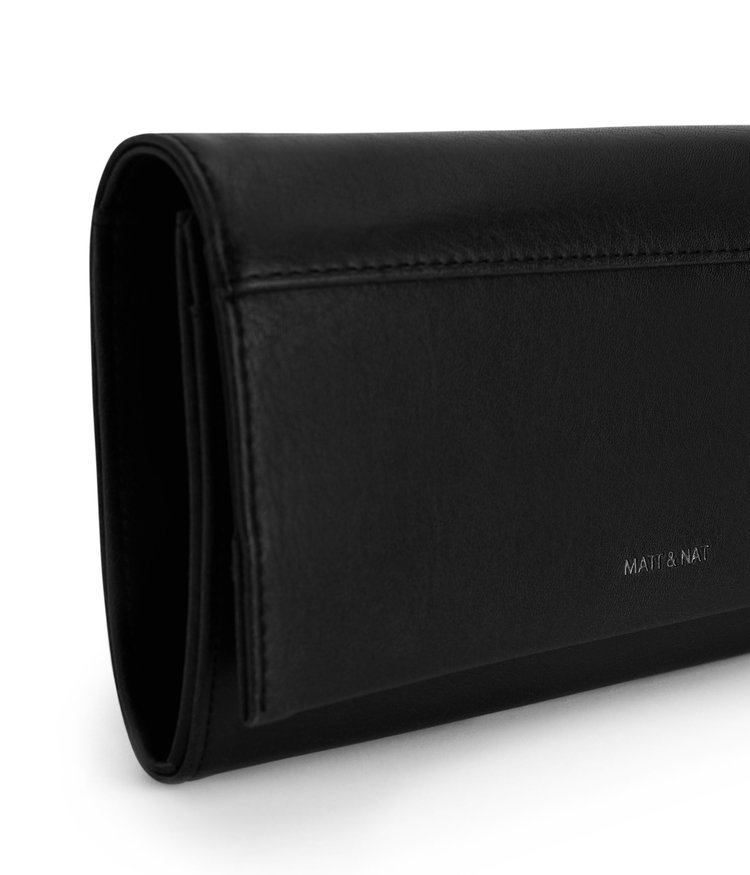 Matt & Nat Matt & Nat - LETTE Black Vintage Wallet