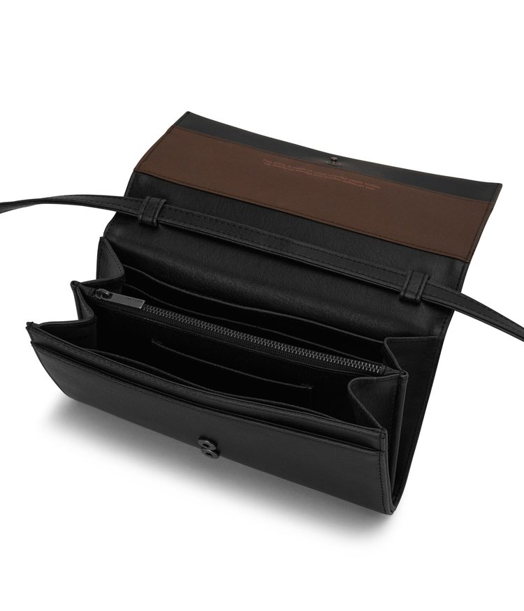 Matt & Nat Matt & Nat - LETTE Black Vintage Wallet