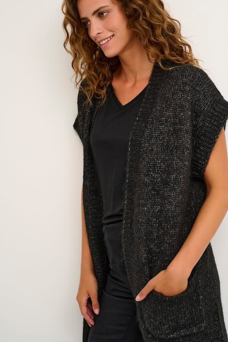 Kaffe Kaffe - SARLA Knit Cardigan Vest