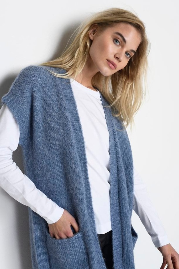 Kaffe Kaffe - SARLA Knit Cardigan Vest
