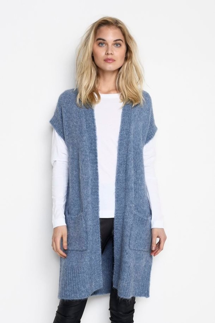 Kaffe Kaffe - SARLA Knit Cardigan Vest