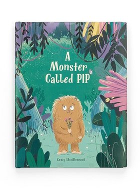 Jellycat Jellycat - A Monster Called Pip Book