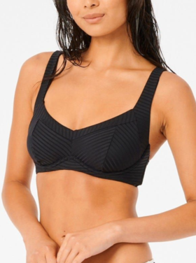 Buy Rip Curl Premium Surf Long Sleeve Crop Top in Black 2024