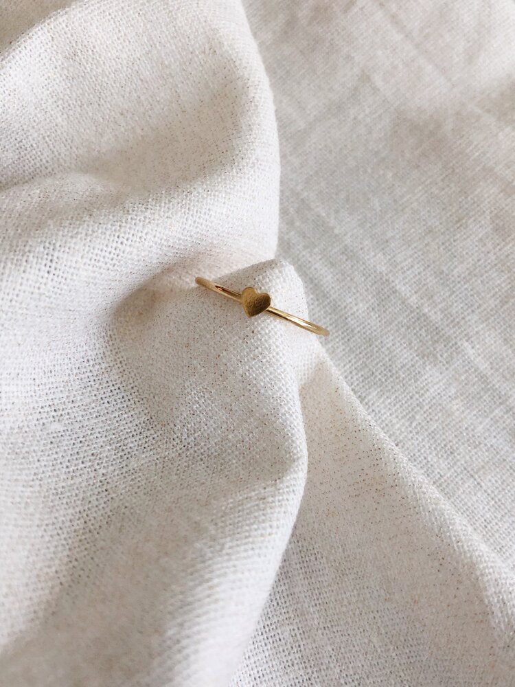 Flint J Flint J - Heart Stacking Ring