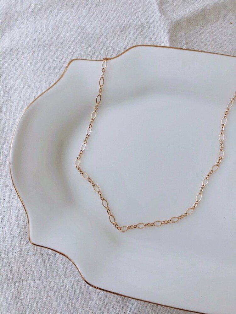 Flint J Flint J - Simple Fancy Chain Necklace