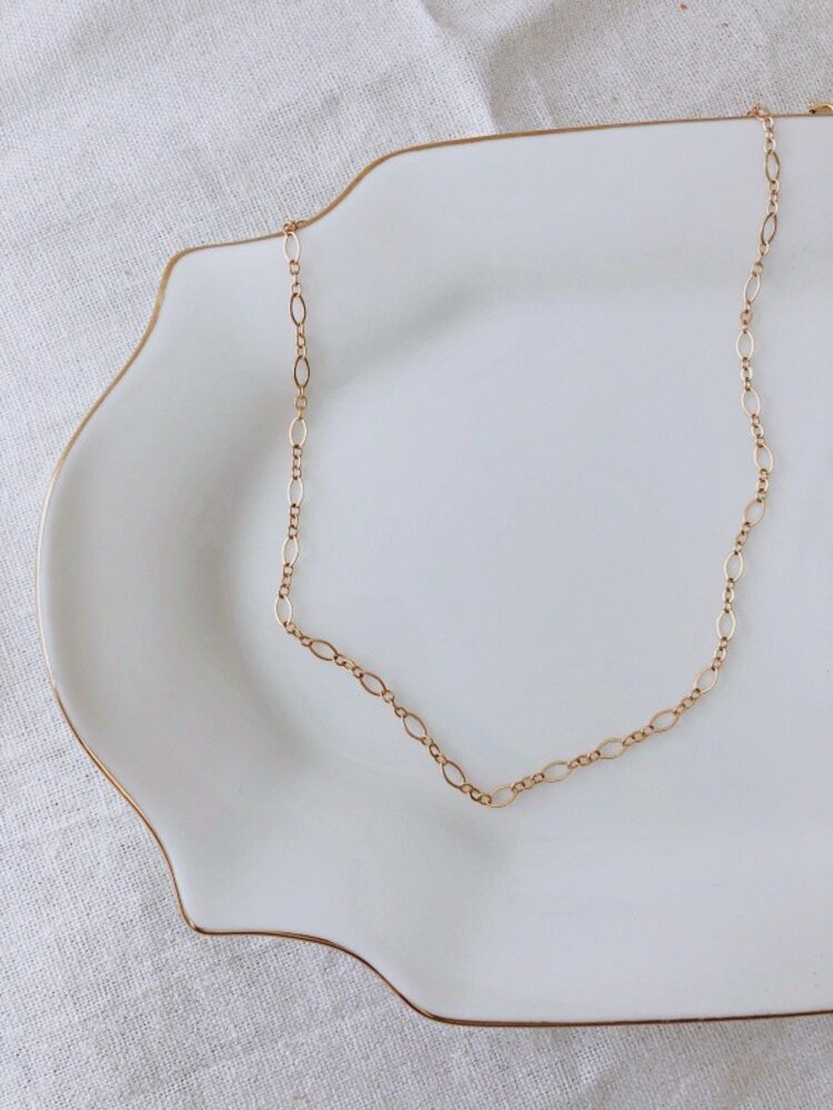 Flint J Flint J - Simple Fancy Chain Necklace