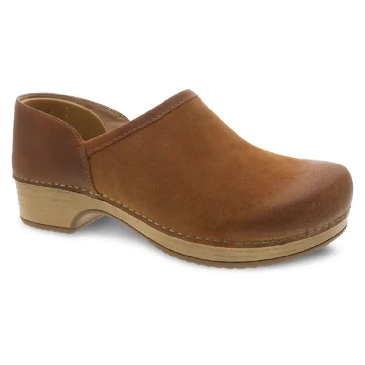 Dansko Dansko - BRENNA Burnished Suede Clog