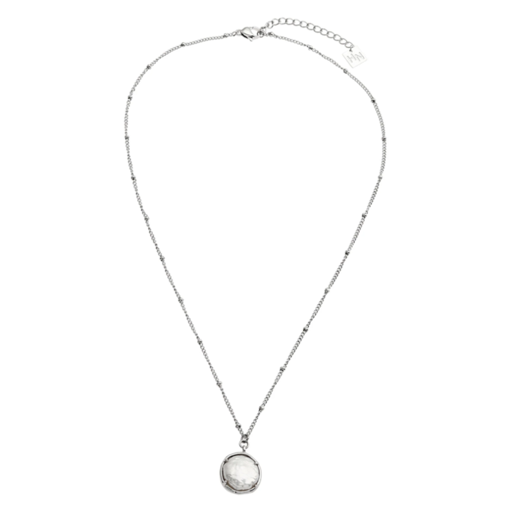 Hackney Nine Hackney Nine - LERATI Silver Chain w/Fresh Water Pearl