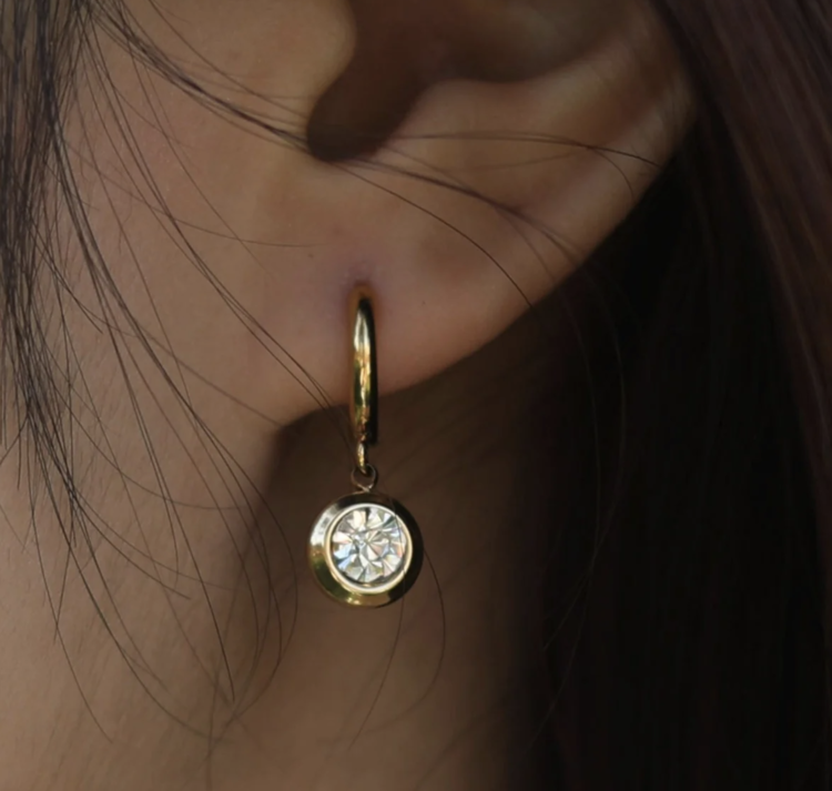 Hackney Nine Hackney Nine - ARTI Zirconia Hoop Earring