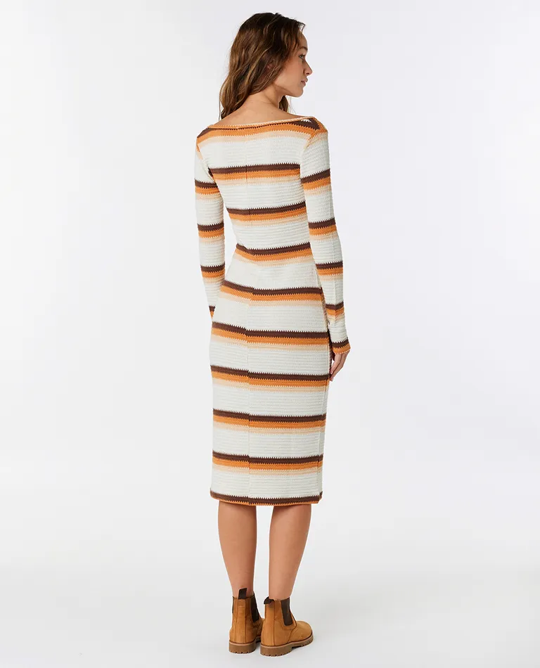 Rip Curl - Sun Club Stripe Dress - Quintessential | Strandkleider