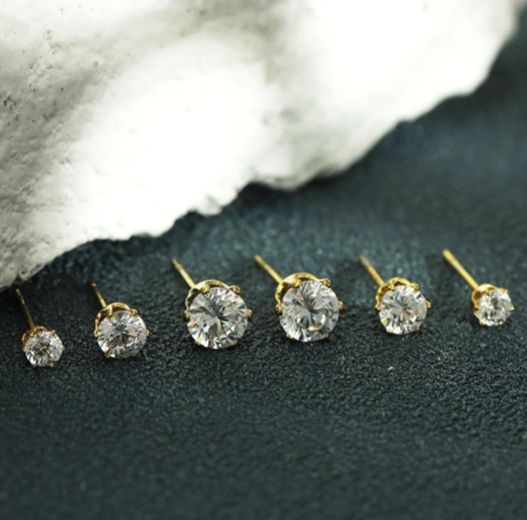 Hackney Nine Hackney Nine - REIGN 3 Pair studs