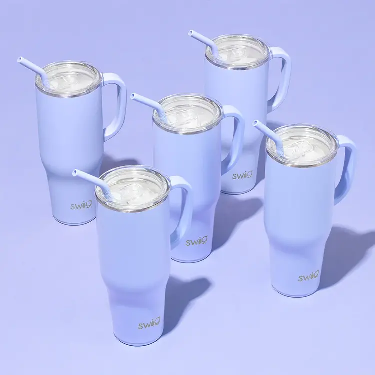 Swig Life Swig Life - Hydrangea Mega Mug 40oz