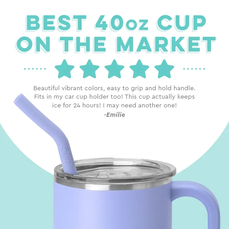 Swig Life Swig Life - Hydrangea Mega Mug 40oz