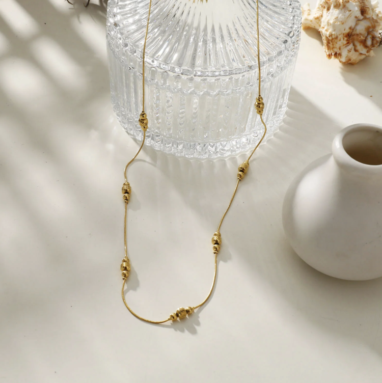 Hackney Nine Hackney Nine - PAULINA Delicate Beaded Necklace