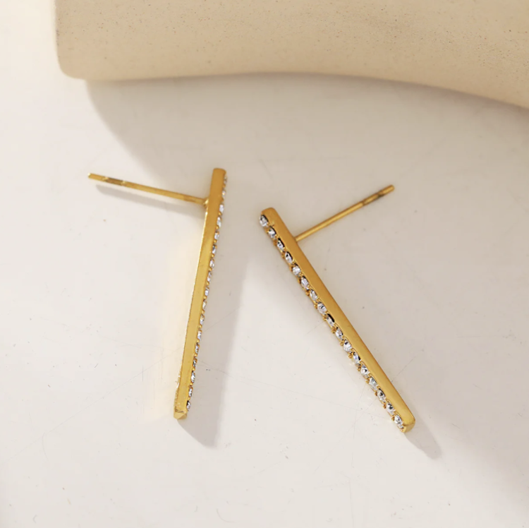 Hackney Nine Hackney Nine - REGINA Bar Stud Earring