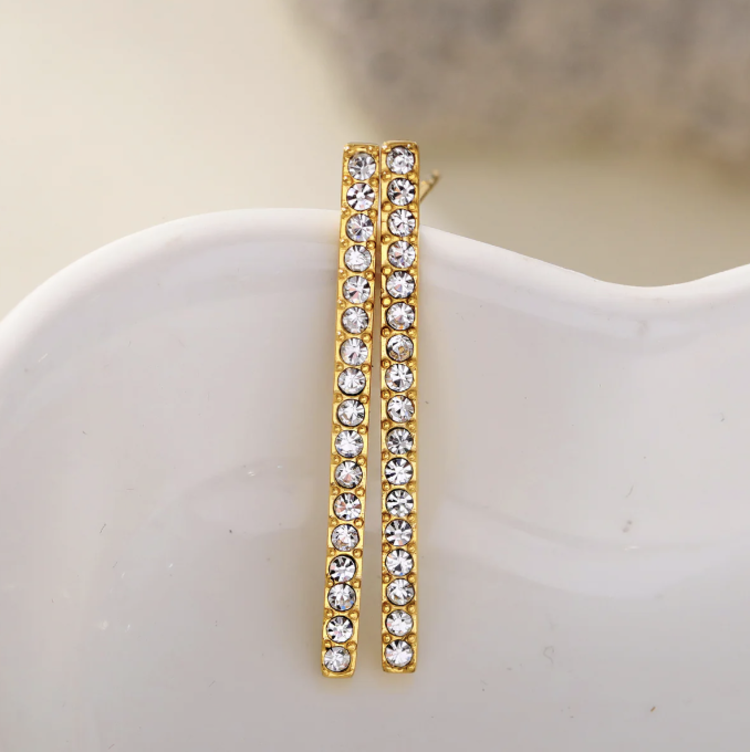 Hackney Nine Hackney Nine - REGINA Bar Stud Earring