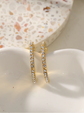 Hackney Nine Hackney Nine - WISHAW Pentagon Zirconia Hoop