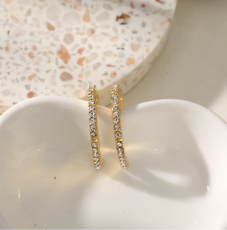 Hackney Nine Hackney Nine - WISHAW Pentagon Zirconia Hoop