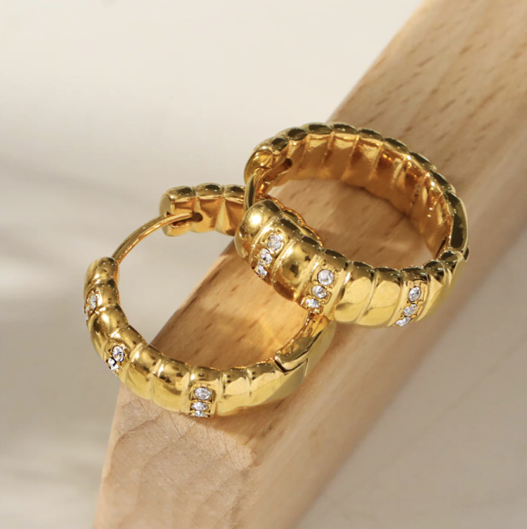 Hackney Nine Hackney Nine - LIZBETH Zirconia Hoop