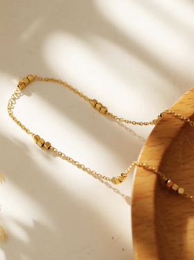 Hackney Nine Hackney Nine - ERISSA Square Bead Chain Silver