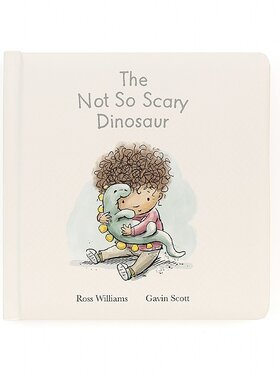 Jellycat Jelly Cat - The Not So Scary Dinosaur Book
