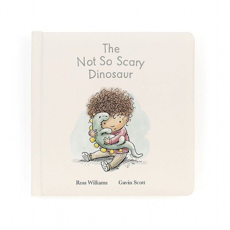Jellycat Jelly Cat - The Not So Scary Dinosaur Book