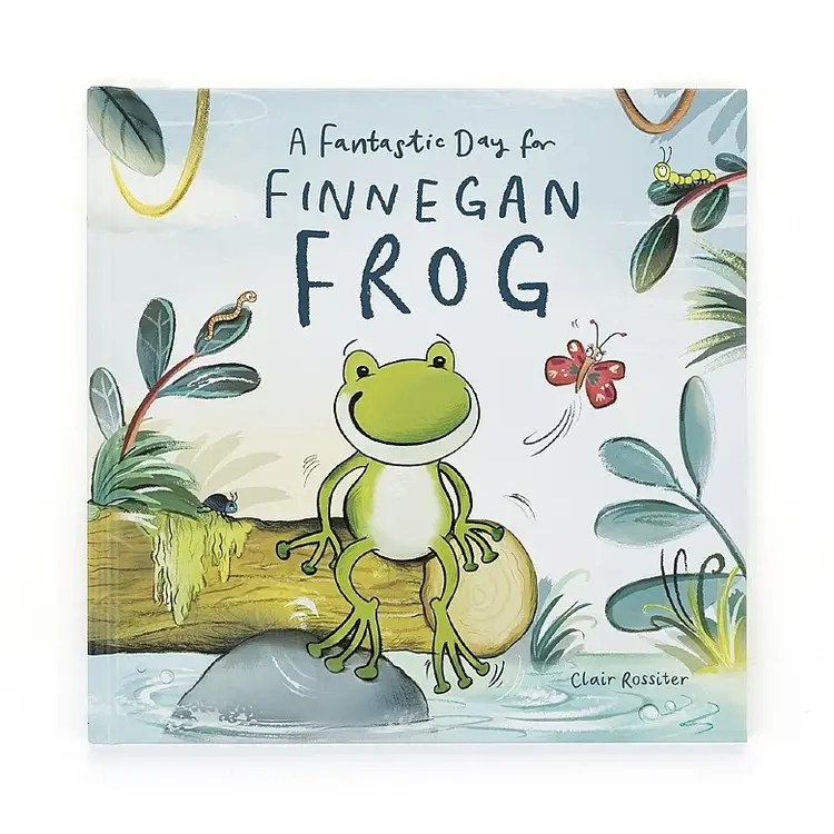 Jellycat Jellycat - Fantastic Day Finnegan Frog Book