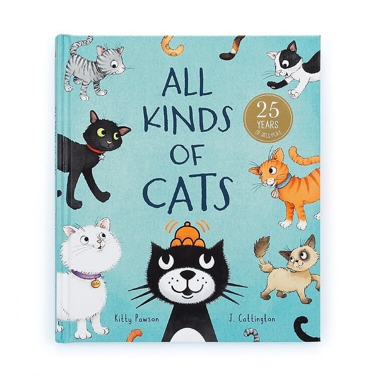 Jellycat Jellycat - All Kinds Of Cats Book