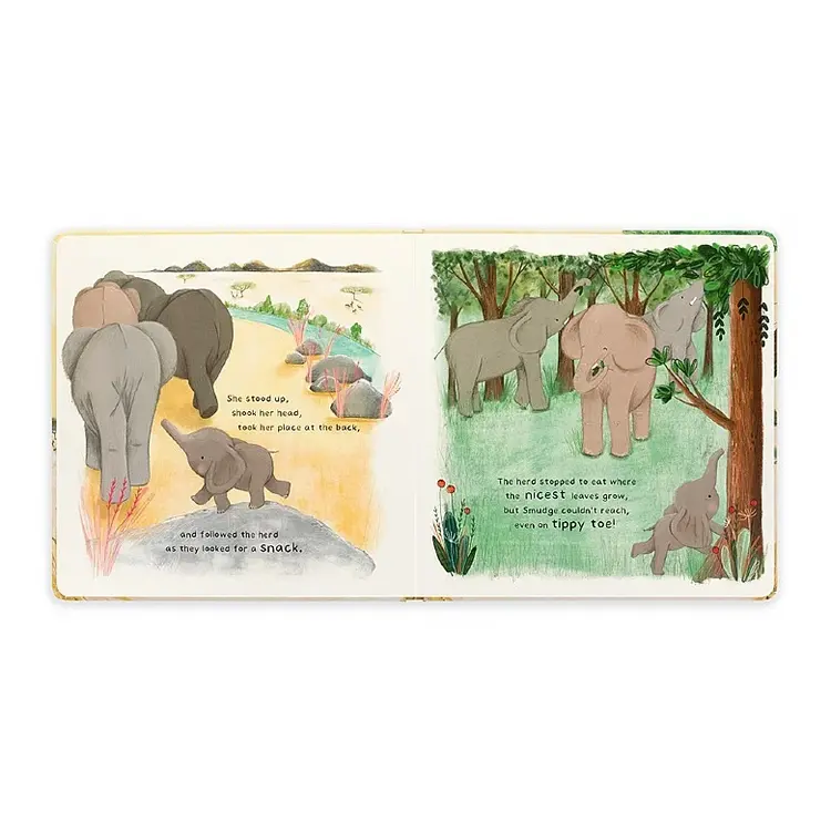 Jellycat Jellycat - Smudge The Littlest Elephant Book
