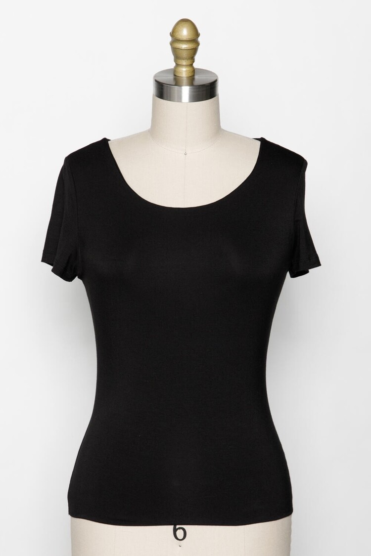 Final Touch - Double Layer Round Neck T-Shirt