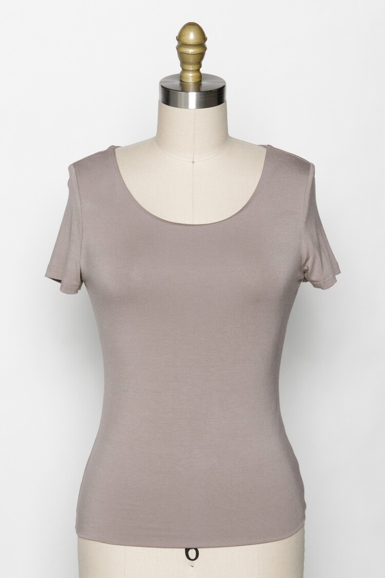 Final Touch - Double Layer Round Neck T-Shirt