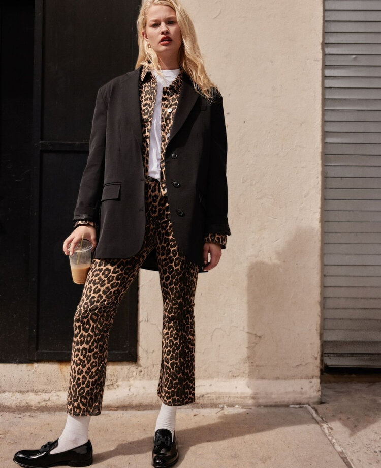 MAVI Mavi - ANIKA Crop Flare Denim