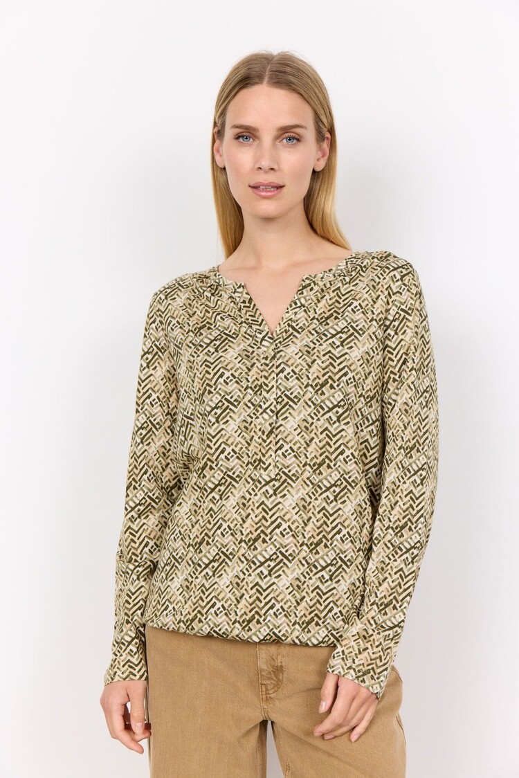 Soya Concept Soya Concept - FELICITY AOP 477   LS Top