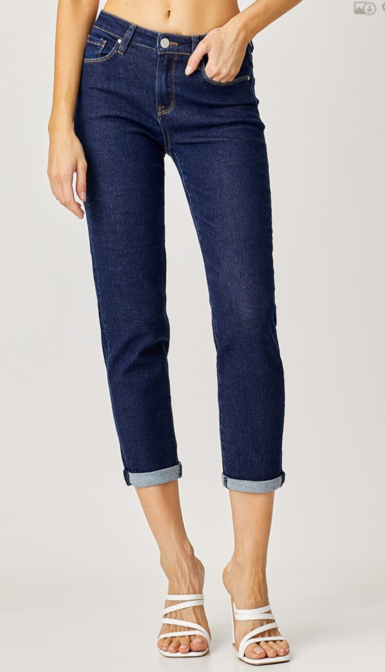 Risen Risen - Mid- Rise Boyfriend RDP5279