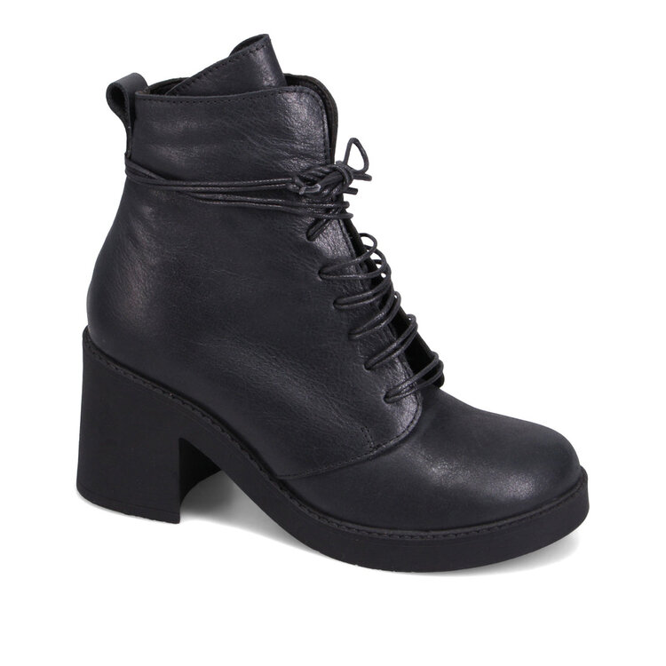 Bueno Shoes Bueno - MALTA Block Heel Laced Boot