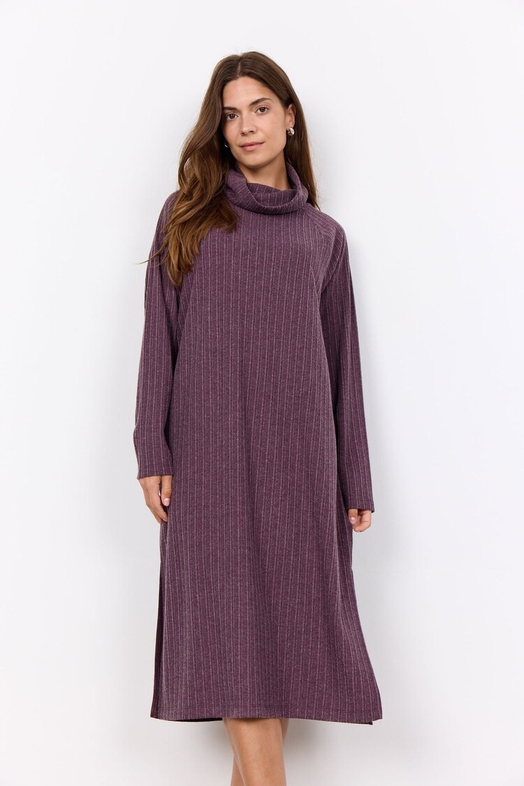 Soya Concept Soya Concept - ISEL 3 Midi Turtleneck Dress