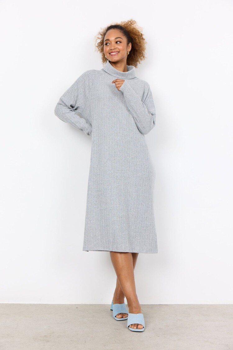 Soya Concept Soya Concept - ISEL 3 Midi Turtleneck Dress