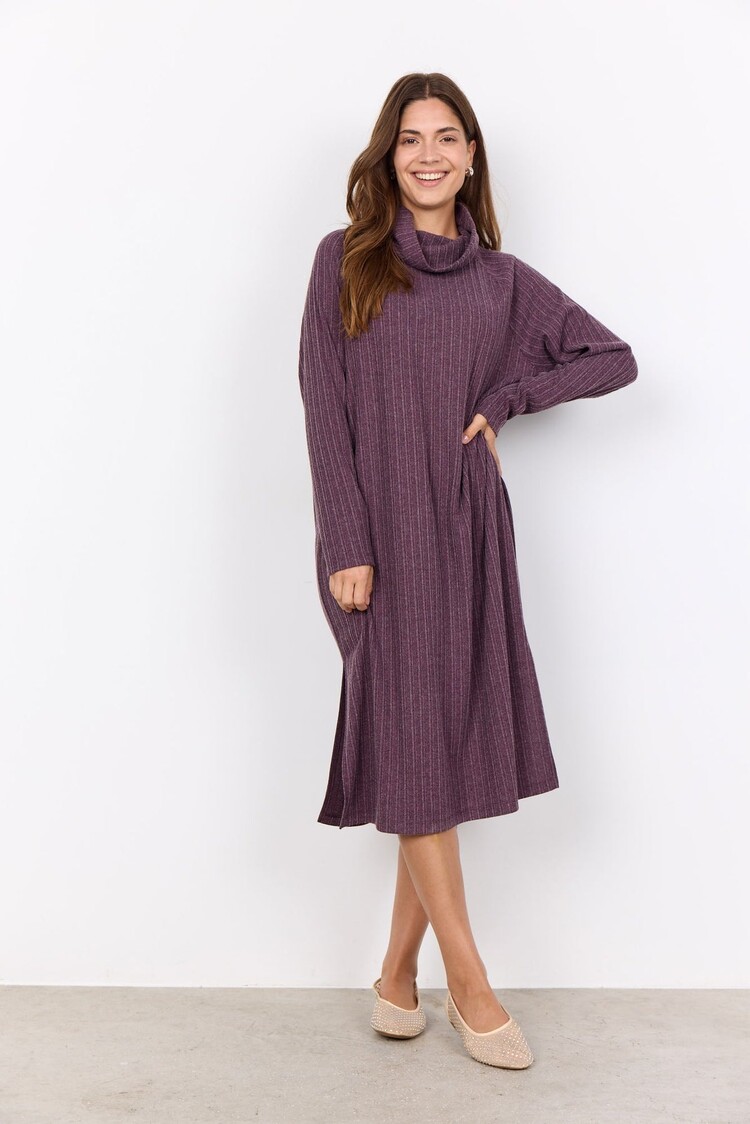 Soya Concept Soya Concept - ISEL 3 Midi Turtleneck Dress